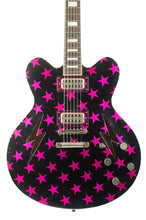 Load image into Gallery viewer, New Rock N Roll Relics Lightning Relic Black &amp; Pink Sparkle Stars #252014 (PDX)
