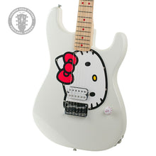 Load image into Gallery viewer, New Squier Hello Kitty Stratocaster White w/Hello Kitty Graphics #CYKF25005032 (PDX)
