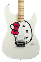Load image into Gallery viewer, New Squier Hello Kitty Stratocaster White w/Hello Kitty Graphics #CYKF25009084 (PDX)
