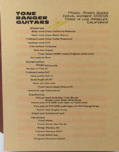 Load image into Gallery viewer, New Tone Ranger Rodeo Queen S-Style Hand-Rubbed Oil Finish w/Lollar Pickups #0105026 (PDX)
