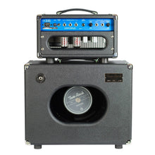 Load image into Gallery viewer, New Two Rock Studio Overdrive Head and 1x12 Cabinet Black Bronco/Blue Smoke Grill Cloth #126/22253 (PDX)
