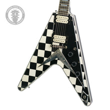 Load image into Gallery viewer, New Gibson Custom Flying V Checkerboard Top VOS TRG Stinger Series #CS600468 (PDX)
