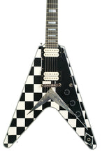 Load image into Gallery viewer, New Gibson Custom Flying V Checkerboard Top VOS TRG Stinger Series #CS600468 (PDX)
