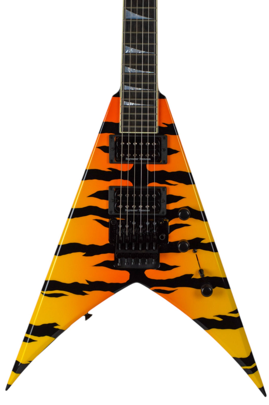 New Jackson Custom Shop King V 2H Floyd Rose Bengal Yellow #J10958 (PDX)