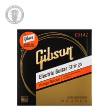 Load image into Gallery viewer, Gibson Vintage Reissue Electric Guitar Strings Ultra-Light Gauge (PDX)

