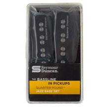Load image into Gallery viewer, New Seymour Duncan Quarter Pound Jazz Bass Pickup Set (PDX)
