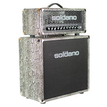 Load image into Gallery viewer, 2023 Soldano Astro 20 Head &amp; 1X12 Cabinet Snakeskin #20491123126 &amp; 20430823012 (PDX)
