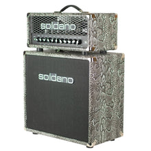 Load image into Gallery viewer, 2023 Soldano Astro 20 Head &amp; 1X12 Cabinet Snakeskin #20491123126 &amp; 20430823012 (PDX)

