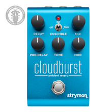 Load image into Gallery viewer, New Strymon Cloudburst Ambient Reverb Pedal (PDX)
