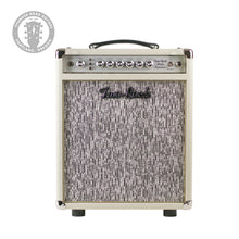 Load image into Gallery viewer, New Two Rock Studio Signature 1X12 Combo Ivory Bronco w/Black &amp; White Pinstripe Grill Cloth #1655 (PDX)
