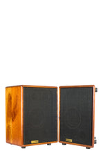 Load image into Gallery viewer, Used Daedalus W-803 Acoustic Guitar Speaker Cabinets Pair Natural Wood #NSN (PDX)
