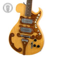 Load image into Gallery viewer, Used "H.A. Parker" Bigsby Replica Guitar Natural Maple w/Walnut Appointments #NSN (PDX)

