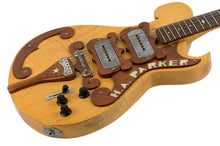 Load image into Gallery viewer, Used "H.A. Parker" Bigsby Replica Guitar Natural Maple w/Walnut Appointments #NSN (PDX)
