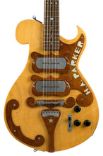 Load image into Gallery viewer, Used "H.A. Parker" Bigsby Replica Guitar Natural Maple w/Walnut Appointments #NSN (PDX)
