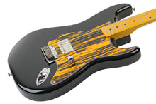 Load image into Gallery viewer, Used Partscaster S-Style Electric Guitar Gloss Black w/Bare Knuckle Humbucker &amp; High End Parts #NSN (PDX)
