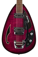 Load image into Gallery viewer, 2000s Phantom Guitar Works Teardrop Guitar Limited Edition Purple Flame - All Original #J21323-2USA (PDX)

