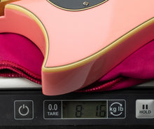 Load image into Gallery viewer, Used PureSalem La Bruja Offset Electric Guitar Pink w/Gold Foil Humbuckers #IW23080016 (PDX)
