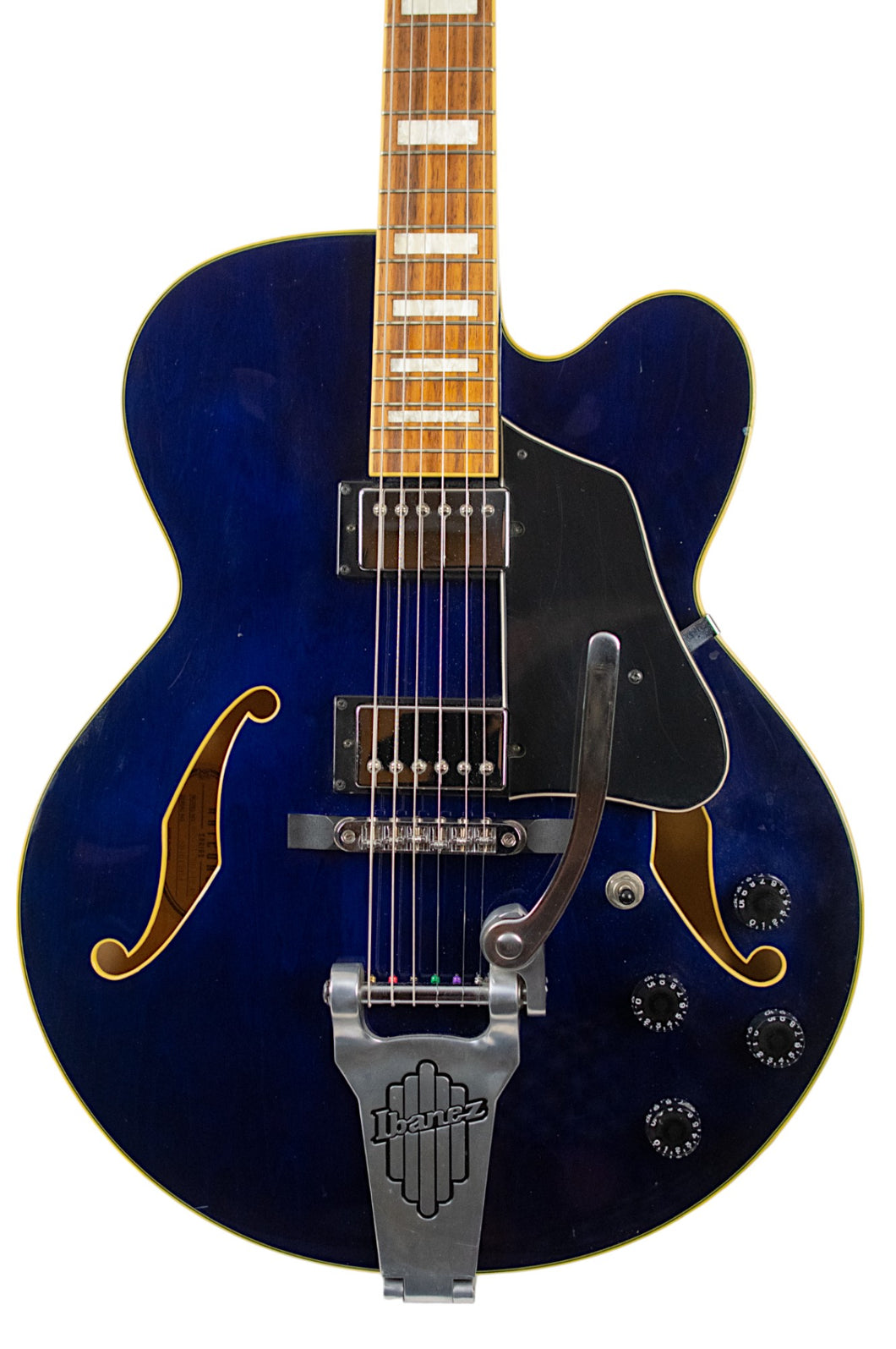 2005-06 Ibanez Artcore AFS75T Dark Sapphire Blue #S04013074 (PDX)