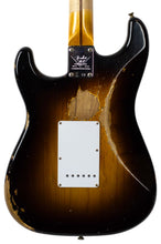 Load image into Gallery viewer, Used 2023 Fender Custom Shop Ltd 70th Anniv &#39;54 Stratocaster Heavy Relic Wide Fade 2-Tone Sunburst #2604 (PDX)
