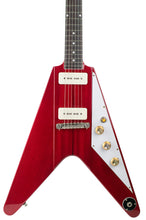 Load image into Gallery viewer, Used 2025 Banker V-Bird Lightly Aged Cherry w/OX4 P90 Pickups #0302 (PDX)
