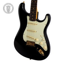 Load image into Gallery viewer, Used 2026 Fender American Vintage II '61 Stratocaster Sweetwater Exclusive Black w/Gold Hardware #V214802 (PDX)
