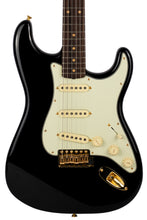 Load image into Gallery viewer, Used 2026 Fender American Vintage II '61 Stratocaster Sweetwater Exclusive Black w/Gold Hardware #V214802 (PDX)
