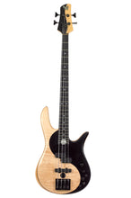 Load image into Gallery viewer, Circa 2011 Fodera Series I Yin-Yang Standard Bass Guitar Natural Maple &amp; Black Painted Yin Yang Pattern #YYS19 (PDX)
