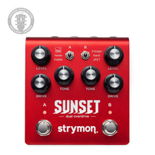 Load image into Gallery viewer, New Strymon Sunset Dual Overdrive Pedal #S25-41161 (PDX)

